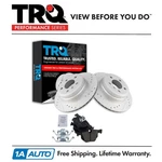 Trq Rear Premium Posi Ceramic Brake Pad & Performance Rotor Kit Bmw X5 X6. Fixed Price $144.95.