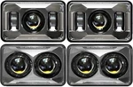 Audexen 4X6 Inch Led Headlights 60W Dot Approved Compatible With Kenworth T.... Fixed Price $225.49.