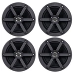 Jvc CSMS620 6.5" 100 Watt Max Marine 2-WAY Black Speaker (qty 4, Bulk Packaging). Fixed Price $127.99.