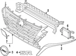 Genuine Nissan Grille Surround 62074-9HF0A. Fixed Price $122.39.