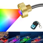 Jxofroad Rgbw Standard 1/2" Npt Boat Drain Plug LIGHTS,IP68 Underwater Led Tr.... Fixed Price $86.87.