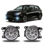 Fog Light Bulb 3.5 Inch For Mitsubishi Mirage 2017-2020 Pair Front Bumper Led.... Fixed Price $76.94.