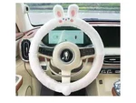 Cute Panda Plush Steering Wheel Cover Warm & Non-slip Universal 15" (38CM). Fixed Price $22.00.