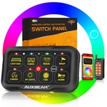 Auxbeam AC-800 Rgb Gang Switch Panel Pod Bluetooth With App&remote Control Led. Fixed Price $239.99.