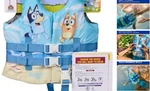 Swimways Bluey Life Jacket, Us Coast Guard Approved Kids Vest, 33-55 Lbs,. Fixed Price $45.87.