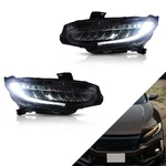 Vland 2016-2021 For Honda Civic 10TH Headlight Front Lamps All Led Pair Modified. Fixed Price $284.99.