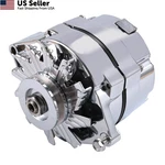 Jdmspeed New Alternator Chrome Replacement For Chevy Bbc Sbc 110AMP Wire.... Fixed Price $159.66.