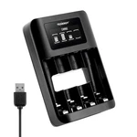 Tenergy TN474U 4-BAY Nimh/nicd Battery With Lcd Charger, Black. Fixed Price $27.37.