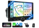 10.1" Android 13 8+128 Carplay 2DIN Stereo Gps Radio Dsp Wifi 4G Lte Obd Cam. Fixed Price $305.36.
