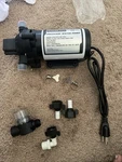 Wassermann Pressure Water Pump, 3WDP4-45-115V, 4.0 Gpm, Kitchen, Bathroom.. Fixed Price $50.00.