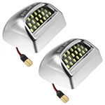 Lesauce Full Led License For Chevey Gmc, Silver Housing+black Board. Fixed Price $31.74.