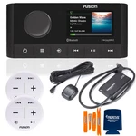 Fusion MS-RA210 Marine SYSTEM,2 ARX70W White Wireless Remotes,siriusxm Tuner. Fixed Price $508.99.