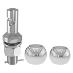 Curt 42178 1-7/8" & 2" Switch Chrome Trailer Hitch Ball Kit. Fixed Price $21.83.