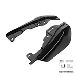 Motorcycle Mid-frame Air Deflectors Fit For 2017+ Harley Touring Vivid Black. Fixed Price $110.56.