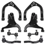 Front Upper And Lower Control Arms W/ball Joints Driver Passenger Side + Oute.... Fixed Price $312.60.