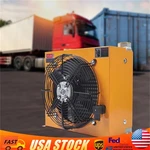 Hydraulic Oil Cooler 110V Fan Aluminum Radiator Cooling 60W. Fixed Price $172.68.