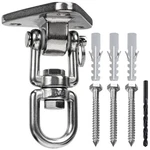 Stainless Steel Swing Hanger Heavy Duty 180 +360 Swivel Hook. Fixed Price $35.64.