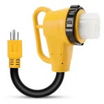 Kooprimit Rv 50 110 Adapter With Locking Connector, 15 Amp.... Fixed Price $35.12.
