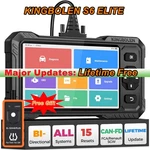Kingbolen S6 Elite Car Diagnostic Scanner Bidirectional Tool All System Can-fd. Fixed Price $173.88.