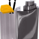Vvivid Smoke Black Gloss Vinyl Headlight 16 X 48 W/ Detailer,. Fixed Price $21.84.