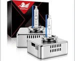 Winpower D5S Xenon Headlight Bulb, 8000K Ice Blue White High Low Beam Replacemen. Fixed Price $33.00.