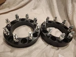 Ilonpa 8X6.5 1.5" (38.1MM) Wheel Spacers With 126.15MM Bore, 9/16"-18 Studs For. Fixed Price $77.88.