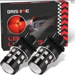 Brishine 4 Pack Red Led Lights 3157 3156 Bulbs. Fixed Price $20.00.