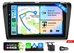 For Mazda 3 2004-2009 Android Auto 14 4+64 Radio Stereo Carplay Gps Sat Navi. Fixed Price $194.41.
