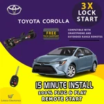 100% Plug & Play Remote Start Fits 2014-2019 Toyota Corolla W/ Push. Fixed Price $199.90.