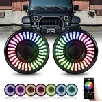 Yeego Direct Inch Led Headlights For 1997-2018 Wrangler Jk Tj Lj,. Fixed Price $120.00.