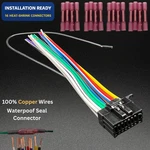 Power Wire Harness For Kenwood KMMBT518HD KMM-BT518HD Kit With Connectors. Fixed Price $10.95.