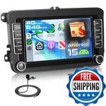 Hodozzy Qualcomm 4G64G Stereo For Volkswagen Vw Jetta Passat Golf Beetle Polo. Fixed Price $255.84.