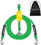 Boat Tow Harness For Tubing, Self Centering 16FT, Green & Black. Fixed Price $48.41.