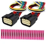 Lizapus 2PCS 12 Pin Front Headlights Connector Compatible With Dodge Charger. Fixed Price $32.39.