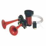 Hella 85105 Air Horn Kit 2-TRUMPET, With Compressor, Relay, Tubing 003001-651. Fixed Price $69.00.