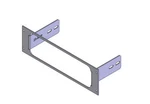 Havis C-EB25-MXP-1P 1-PIECE Bracket, 2.5" Mounting Space, Fits Motorola Xpr 4550. Fixed Price $33.00.