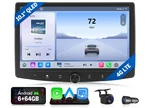 Eonon UX6SK2 Plus Android 13 6+64 Double 2DIN 10.1" Stereo Radio Gps Carplay. Fixed Price $259.54.