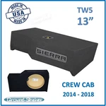 Gmc Sierra 2014 - 2018 Crew Cab Box Jl Audio 13" TW5 Subwoofer Enclosure. Fixed Price $300.00.