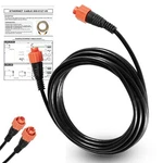 3004.7036 127-29 ETHEXT-15YL Ethernet Cable 15FT 5PIN Network For Lowrance. Fixed Price $48.00.