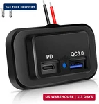 Vadaxx 48W 12V/24V Rv Outlet, Dual PD3.0 Type-c (usb C) & Quick QC3.0 Usb-a. Fixed Price $23.73.