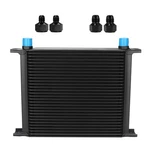 30 Row AN10 Aluminum Oil Cooler Kit Engine Transmission Black Universal. Fixed Price $132.05.