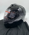 Ilm Full Face Motorcycle Helmet ST-06 Black Size Small W/cloth Bag. Fixed Price $79.90.