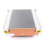 Industrial Hydraulic Oil Cooler W/heat Dissipation Flow Fan Radiator 100L/M 110V. Fixed Price $192.68.