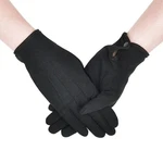 Zenssia Parade White Cotton Formal Tuxedo Costume Honor Guard Gloves With Snap. Fixed Price $14.09.