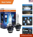 D2S 35W Xenon Hid Headlight Bulbs - 6000K Crystal White 66040 66240 85122 O.... Fixed Price $41.99.