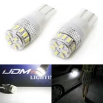 (2) Xenon White 168 2825 18-SMD T10 Led Bulbs For Under Mirror Puddle Lights. Fixed Price $11.39.