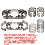 Engine Rebuild Re-ring Kit Bearings Set For Chevrolet Gmc Gen Iii 4.8L 5.3L 5.7L. Fixed Price $99.89.