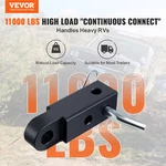 Vevor Shackle Hitch Receiver, Fits 2" Receivers, 52900 Lbs Breaking Strength, He. Fixed Price $33.13.