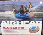 AHBT-1329 Airhead Big Bertha 4 Person Towable Tube With Non-slip Handles. Fixed Price $170.00.