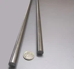 1045 Steel Rod (.500") - 1/2" Diameter X 3 Foot Length, Units, 6 Ft Total. Fixed Price $13.07.